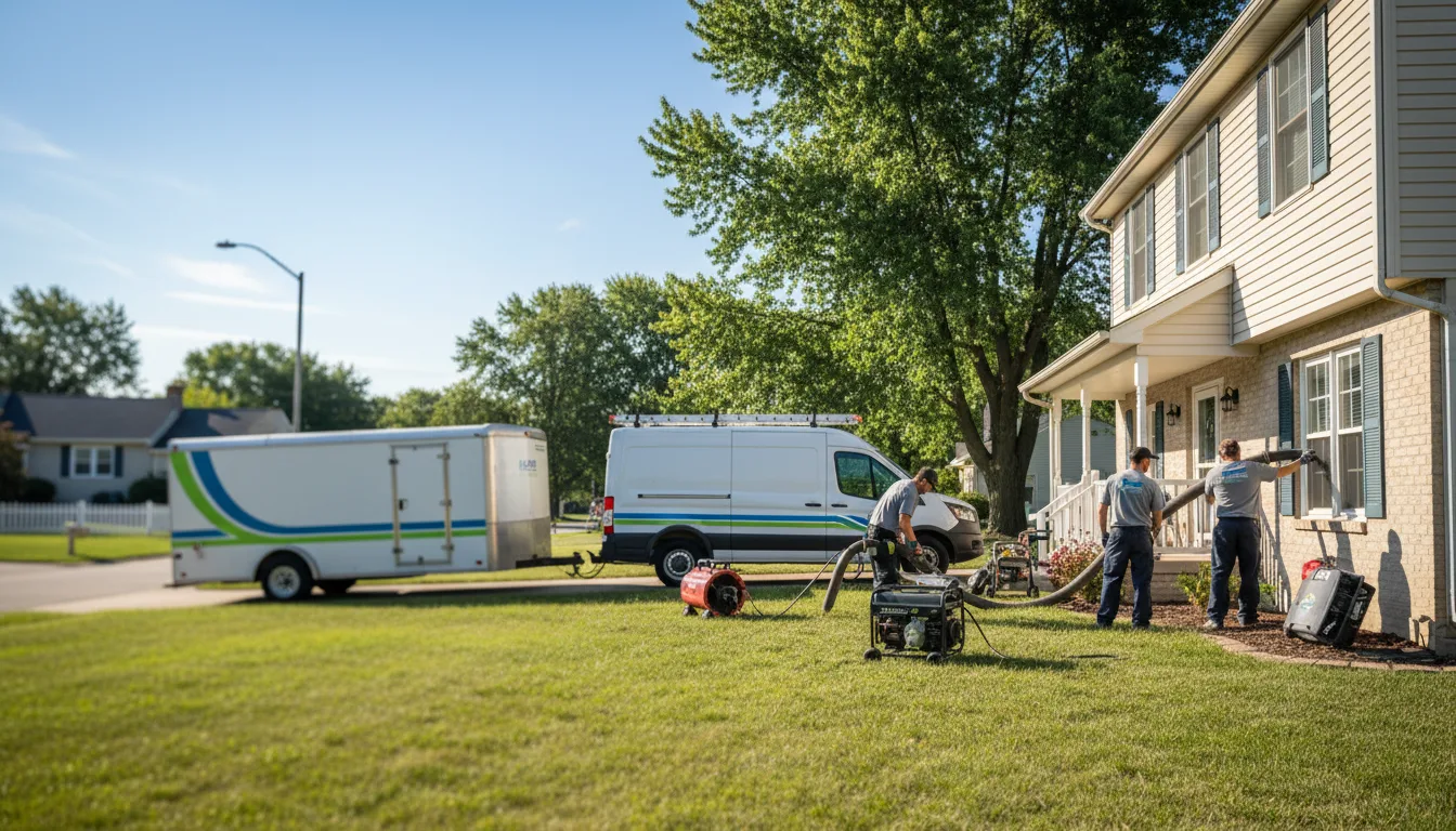 Flooded Basement Restoration And Cleanup With Repair in Harrisburg, NE near me